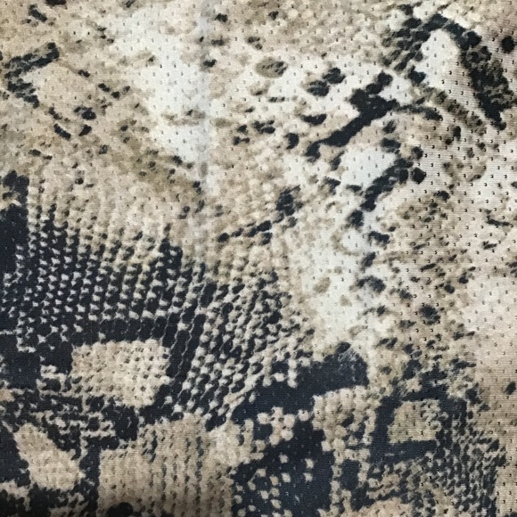 Snakeskin Mask Gaiter Scarf w/ Ear Loops - Picture 4 of 8